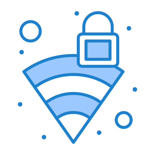 wifi Generic Blue icona