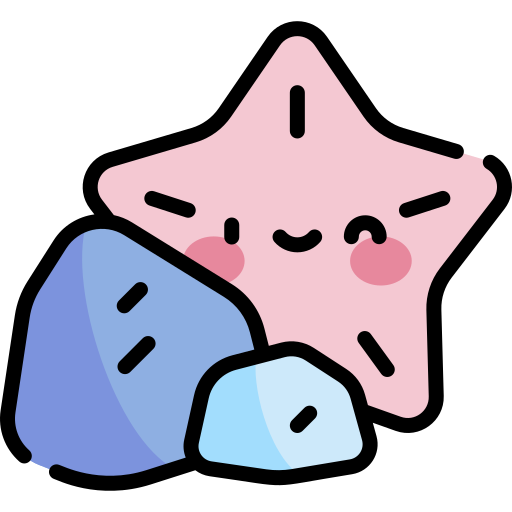 Starfish Kawaii Lineal color icon