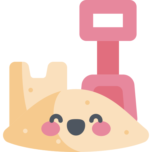 Sand Kawaii Flat icon