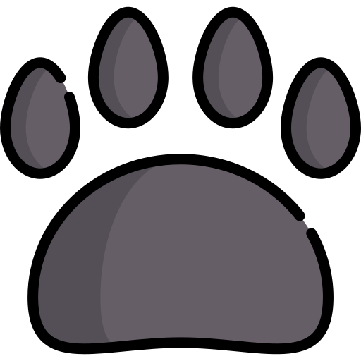 pawprint Special Lineal color иконка
