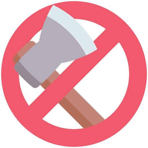 No cutting Special Flat icon