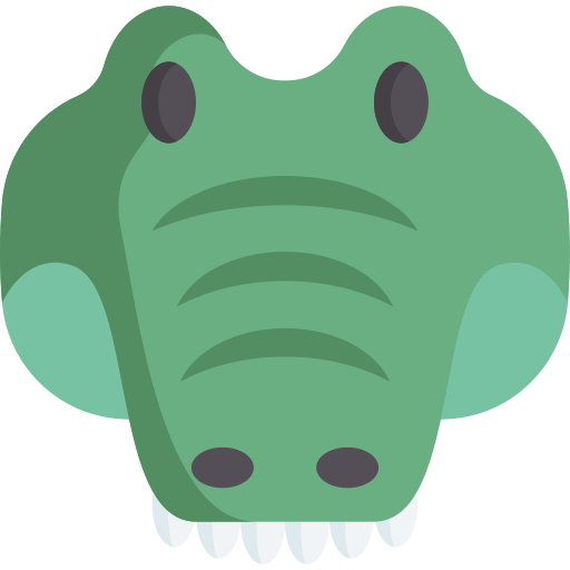 alligator Special Flat Icône
