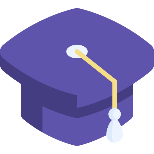 Graduation hat Special Flat icon