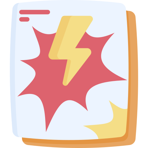 Comic book Special Flat icon