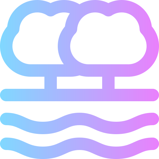 rzeka Super Basic Rounded Gradient ikona