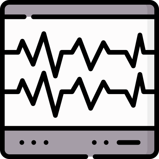 electrocardiograma Special Lineal color icono