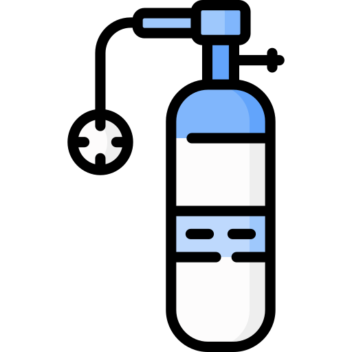 oxígeno Special Lineal color icono