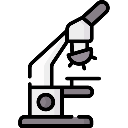 microscopio Special Lineal color icona