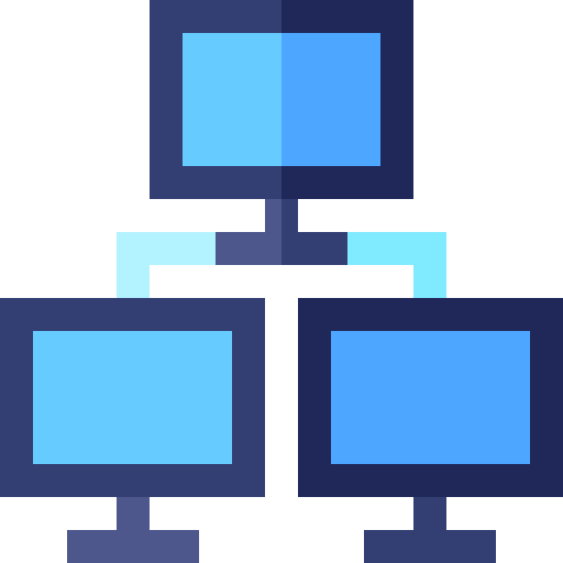 컴퓨터 Basic Straight Flat icon