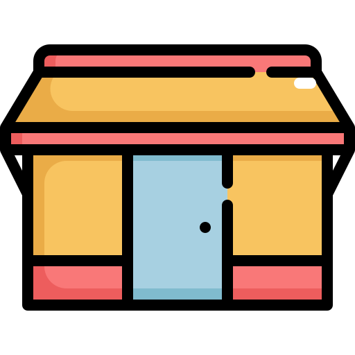 Cafe Generic Outline Color icon