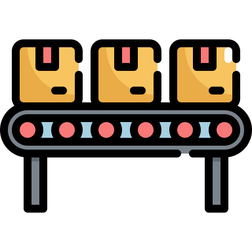 Assembly line Generic Outline Color icon