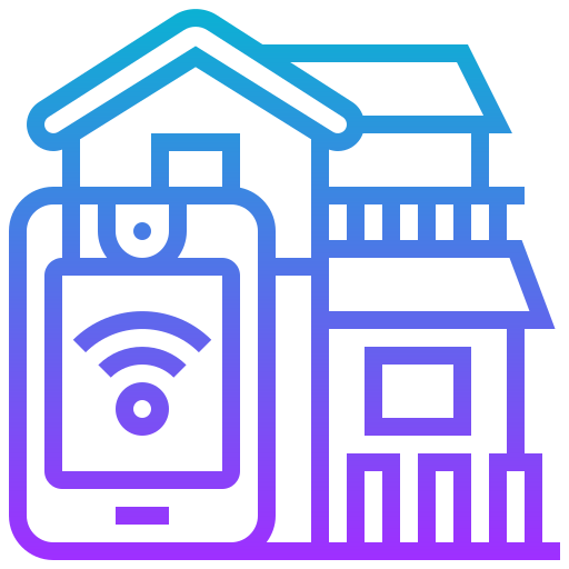 Home automation Meticulous Gradient icon