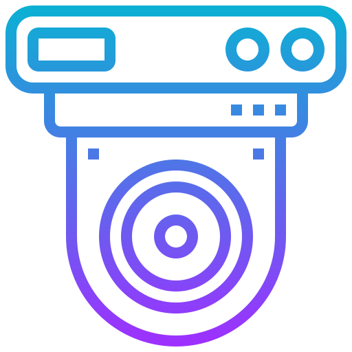 Überwachungskamera Meticulous Gradient icon