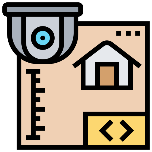 Surveillance Meticulous Lineal Color icon
