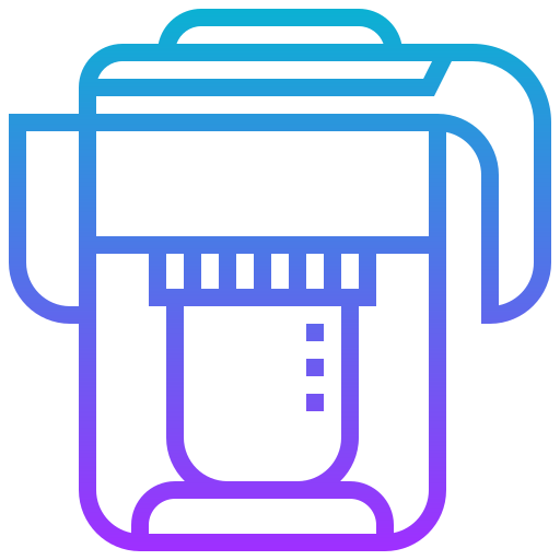 Water filter Meticulous Gradient icon