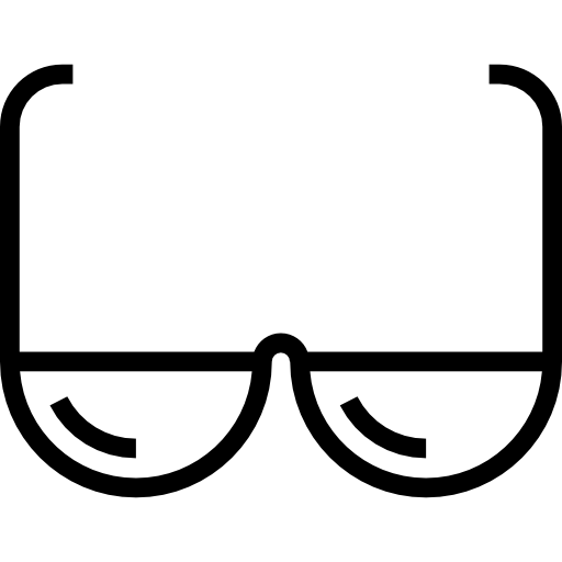 brille Maxim Flat Lineal icon