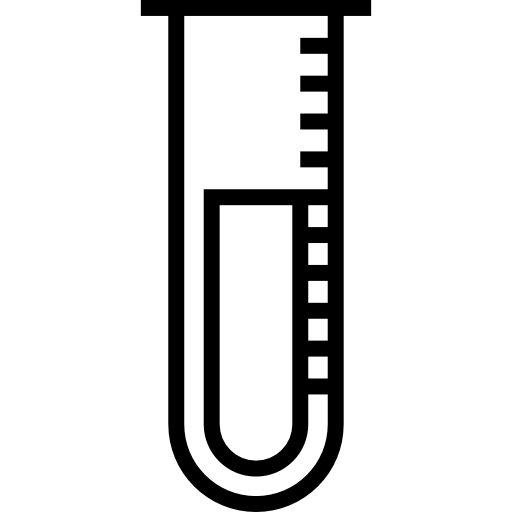 Test tube Maxim Flat Lineal icon