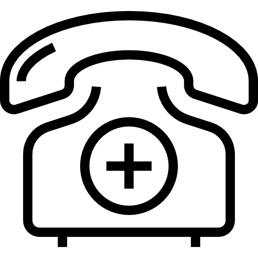 Telephone Maxim Flat Lineal icon