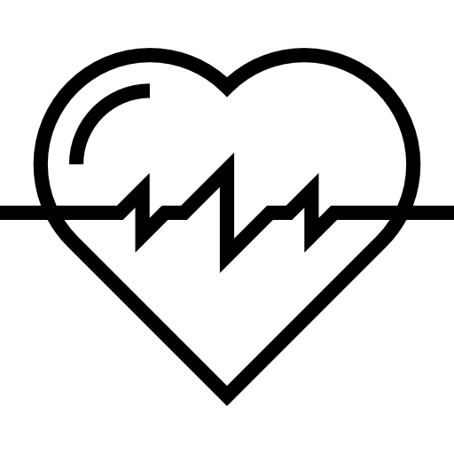 Cardiogram Maxim Flat Lineal icon