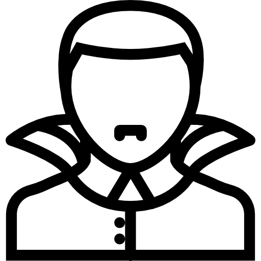 dracula Coloring Lineal icon