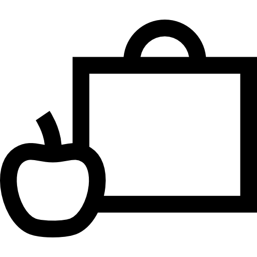 Lunchbox Basic Straight Lineal icon