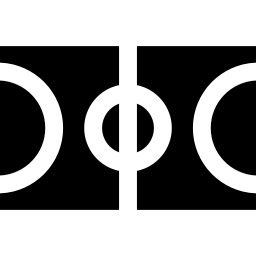 corte Basic Straight Filled icono