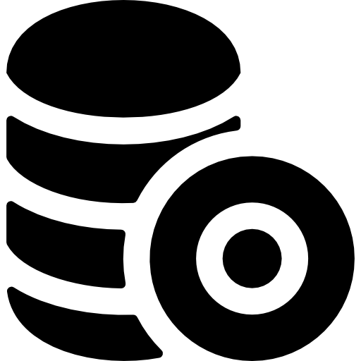 コイン Basic Rounded Filled icon