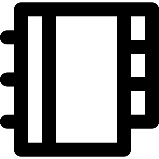 porządek obrad Basic Rounded Lineal ikona
