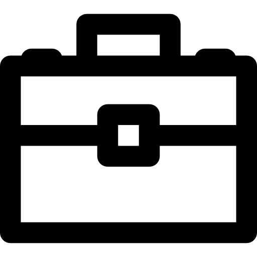 Briefcase Basic Rounded Lineal icon