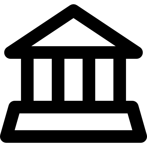 banque Basic Rounded Lineal Icône