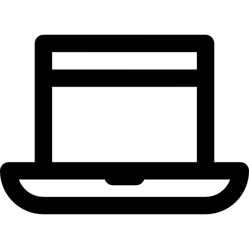 portable Basic Rounded Lineal Icône