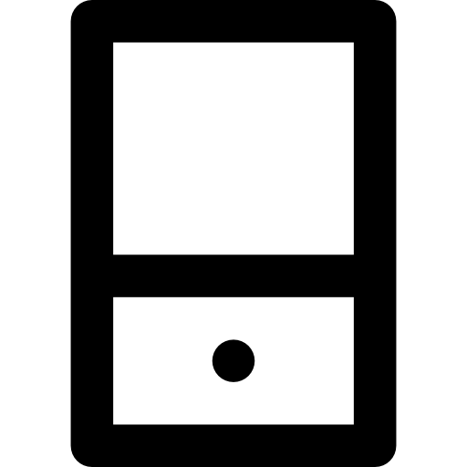 teléfono inteligente Basic Rounded Lineal icono