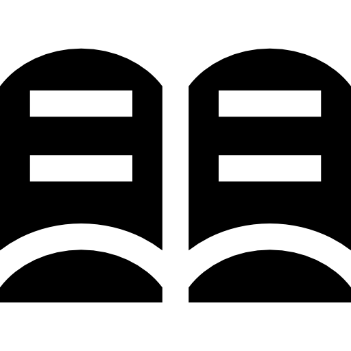 책 공개 시험 Basic Rounded Filled icon
