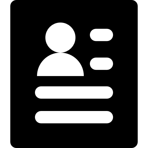 カリキュラム Basic Rounded Filled icon