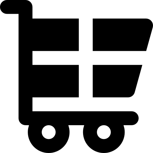 carrito de compras Basic Rounded Filled icono