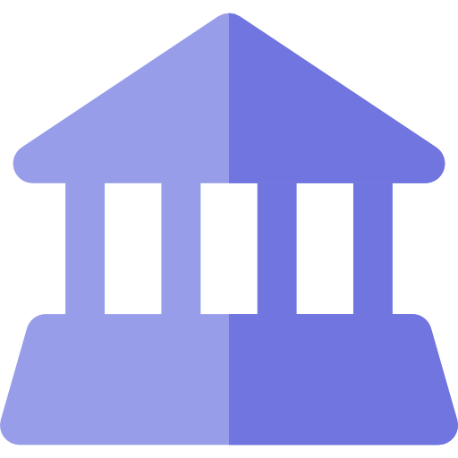 bank Basic Rounded Flat icon