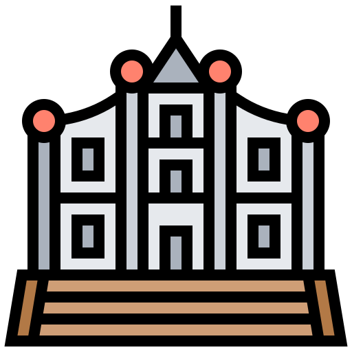katedra Świętego pawła w makau Meticulous Lineal Color ikona