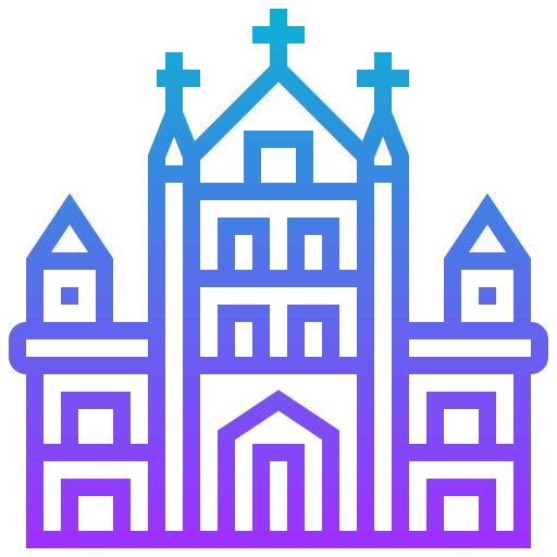 saint bravo kathedrale Meticulous Gradient icon