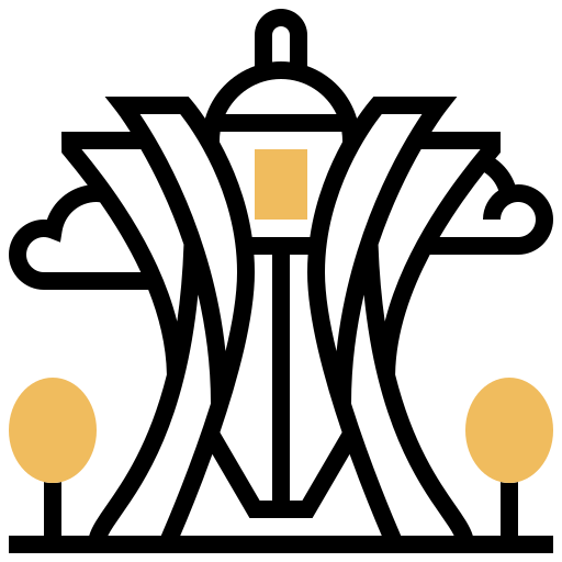 순교자 기념비 Meticulous Yellow shadow icon