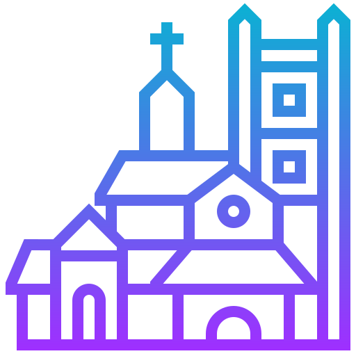 chiesa dei santi simone ed elena Meticulous Gradient icona