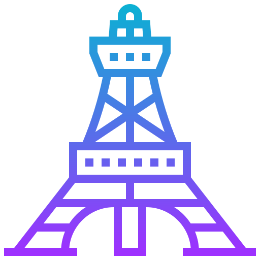 Tokyo tower Meticulous Gradient icon