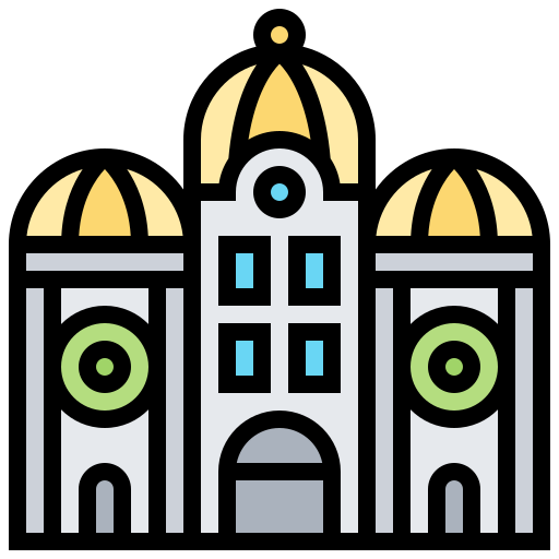 basílica Meticulous Lineal Color icono