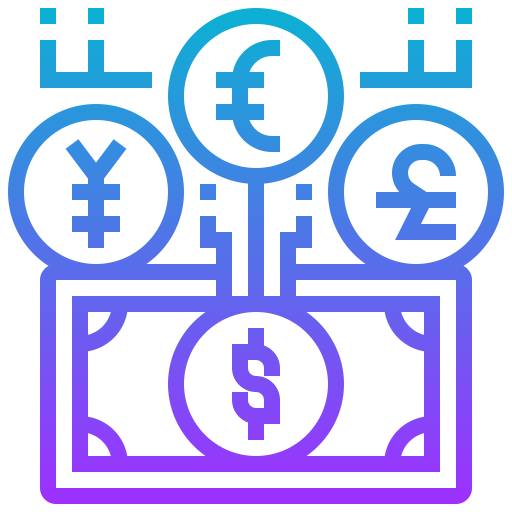 Income Meticulous Gradient icon
