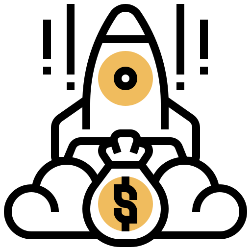 profitto finanziario Meticulous Yellow shadow icona