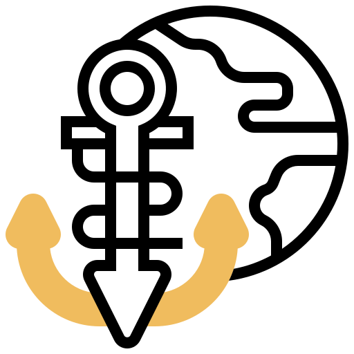 アンカー Meticulous Yellow shadow icon