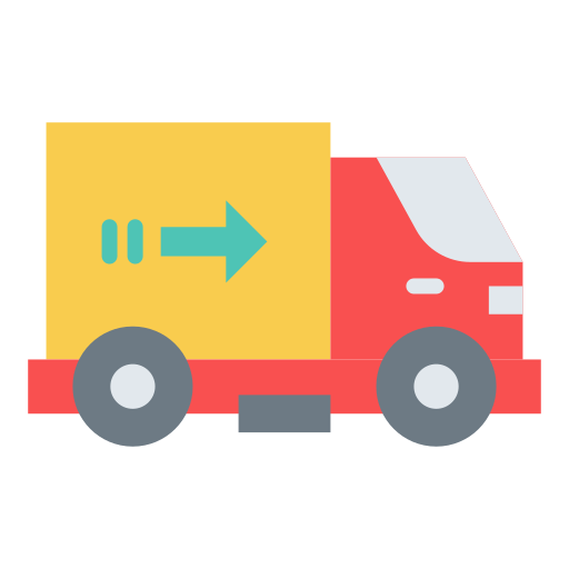 vrachtwagen Good Ware Flat icoon