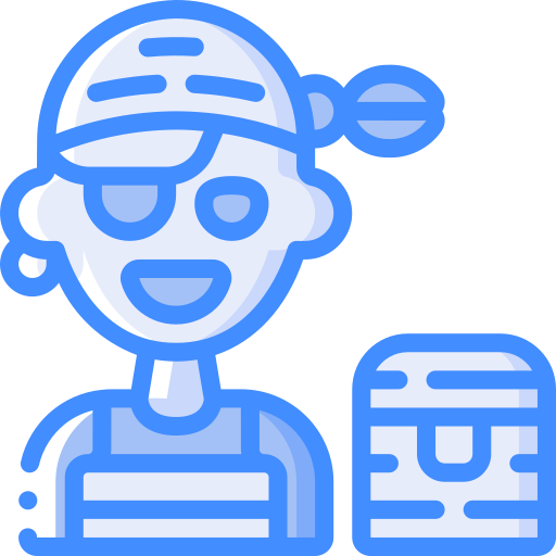 Pirate Basic Miscellany Blue icon