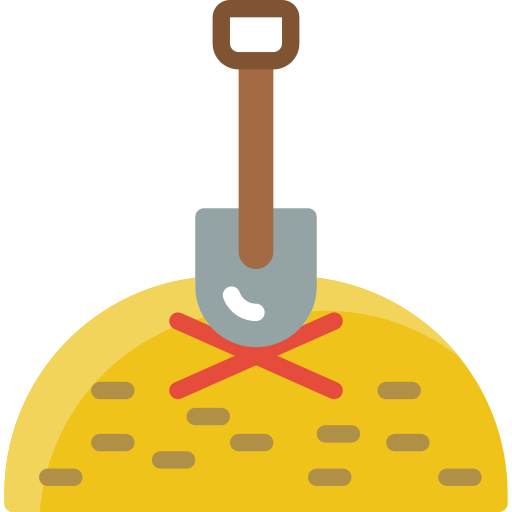 spade Basic Miscellany Flat icoon