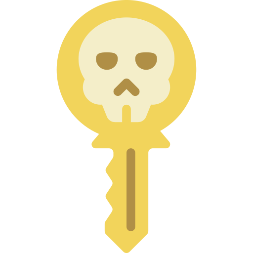 sleutel Basic Miscellany Flat icoon