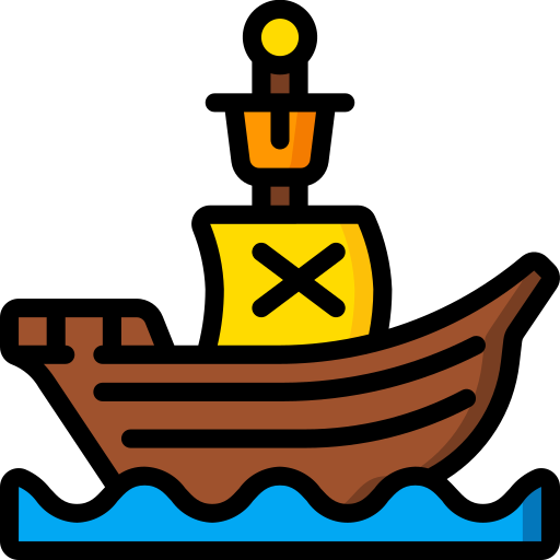 statek Basic Miscellany Lineal Color ikona